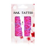 Abțibilduri pe bază de apă &ndash; Flowers &ndash; A881, INGINAILS
