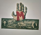 Carte veche Pliant original film Fritz Lang M 1931