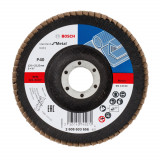 Bosch Disc de slefuire evantai X431, Standard for Metal 125mm, 22,23mm, 40