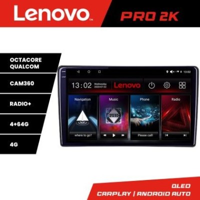 Navigatie VW Passat B5 Lenovo Qled 2K Octa Core 4+64 360 DSP carplay android auto radio gps internet kit-b5-v2+PRO-2K-9-4+64 CarStore Technology foto