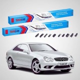 Cumpara ieftin Ștergătoare Mercedes-Benz CLK Coup&eacute; C209 2002-2009 | Set Față Flat &ndash; TeamCar&reg;