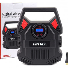 Compresor Auto Digital Cu Led Amio 12V ACOMP-17 02642