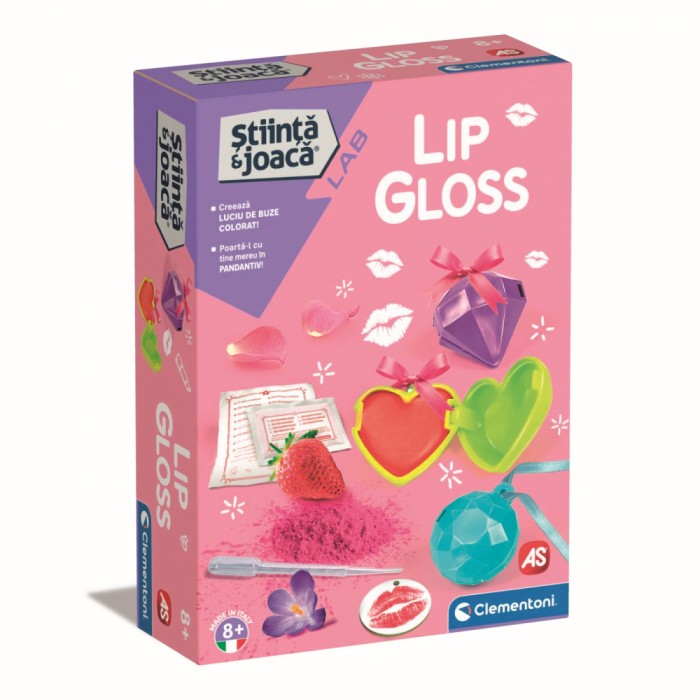 Stiinta joaca lip gloss