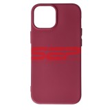 Husa Silicon Burgundy pentru iPhone 13 Mini - Calitate Premium, High Copy
