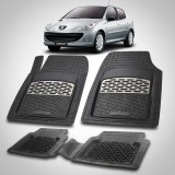Cumpara ieftin Covorase Cauciuc tip Tavita Compatibile Peugeot 206 Plus Hatchback 5 usi, Silver