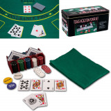 Cumpara ieftin Set Poker plastic + metal + textil