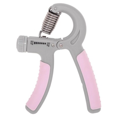 Flexor pentru exercitii antebrat, ajustabil, rezistenta 20-50kg, roz Household NewTrend foto