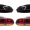 Faruri LED si Stopuri FULL LED VW Golf 6 VI (2008-2013) Facelift G7.5 GTI Design Rosu Semnalizare Secventiala LHD Performance AutoTuning