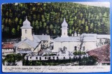 Manastirea Agapia (Jud Neamt) - 1912 - printata color, circulata, Necirculata