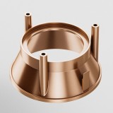 Rama pentru spoturi Maytoni Alfa LED, 67x37mm, auriu