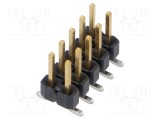 Conector şiruri pini tată 10 PIN 2,54mm aurit SMT SAMTEC