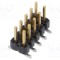 Conector şiruri pini tată 10 PIN 2,54mm aurit SMT SAMTEC