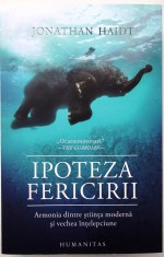 Jonathan Haidt, Ipoteza fericirii, Humanitas, Psihologie &amp; Antropologie, 2020, impecabila