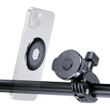 Suport universal - telefon mobil - trotineta / bicicleta electrică, EWS004, negru | Motorevolution
