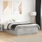 vidaXL Cadru de pat, gri beton, 120x190 cm, lemn prelucrat 3209747