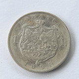 Monede 1 leu 1894 argint Rom&acirc;nia