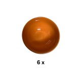 Set 6 boluri, 300 ml, Portocaliu