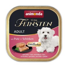 Animonda Vom Feinsten Adult - curcan umplut cu ?unca presata 150g foto