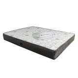 Set Saltea ortopedica cu arcuri Roza Super Lux Ortopedic 160x200x25cm, fermitate mediu-tare, plasa de arcuri Bonell, fara vara-iarna, banda de aerisir