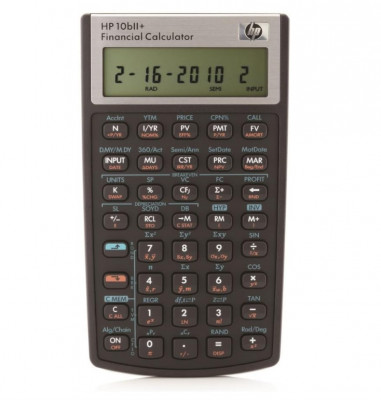 Calculator financiar HP HP10bII+ - RESIGILAT foto