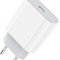 Incarcator ZAFIT&reg; Fast charging 20W, compatibil cu Iphone 15/14/13/12/11/Pro/Pro Max/Plus, iPad, AirPods, Alb