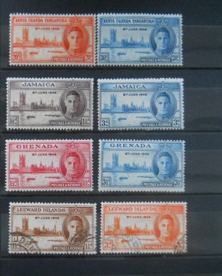 CV1 1946 SERII PACEA COLONII BRITANICE foto