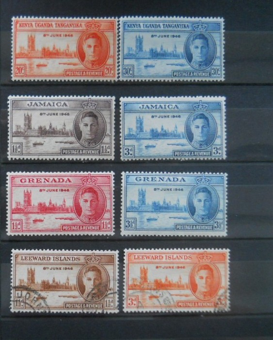 CV1 1946 SERII PACEA COLONII BRITANICE