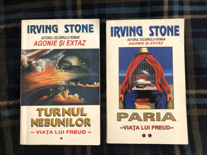 Viata lui Freud: Turnul nebunilor + Paria, de Irving Stone, Ed. Orizonturi 1997