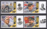 Djibouti 2020 - Cea de-a 75-a aniversare a Conferinței de la Ialta, Serie cu Tabsuri, MNH