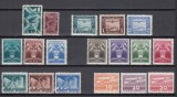 ROMANIA 1931/1936 TIMBRE PENTRU FONDUL AVIATIEI ARPA AVION PILOT I PILOT II FONDUL AVIATIEI AEROPORT SERII MNH, Nestampilat