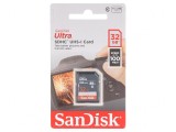 Card de Memorie Ultra SDHC 32GB 100MB/s Class 10 UHS-I, Sandisk