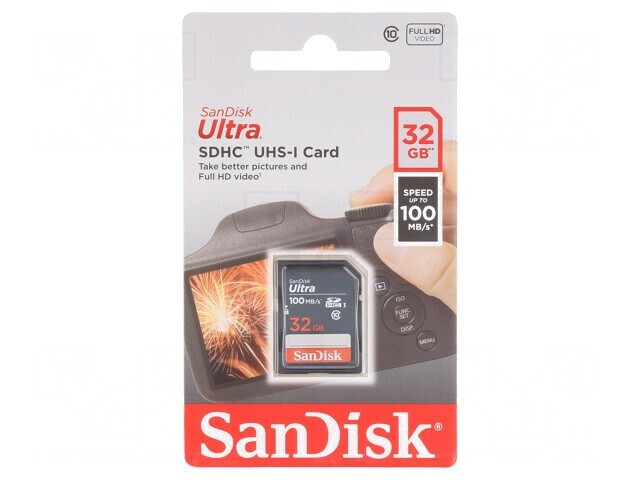 Card de Memorie Ultra SDHC 32GB 100MB/s Class 10 UHS-I