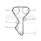 Kit distributie Contitech CT955K2