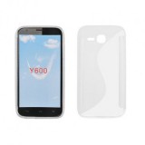 Husa Silicon S-Line Transparenta Huawei Ascend Y600 Protectie Premium
