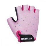 Cumpara ieftin Manusi Ciclism Copii Colinelli 1244 - S, Roz-Negru Ultimate FactoryBikes