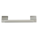 Maner pentru mobila, din plastic, finisaj crom satinat, M 484.32.23, M4 x 96 mm
