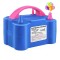 Cyrax Pompa Electrica Pentru Umflat Baloane, 600 W, Doua Capete de Umflat, din Plastic, 19.5 x 14 x 13 cm, Albastru/Roz