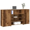 Birou Recepție vidaXL Lemn Vechi 200x50x103.5cm, Maro, Mobilier Birou, Receptie, Ghiseu, Magazin