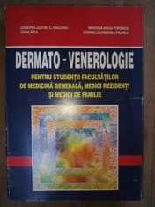 Dermato-venerologie pentru studentii facultatilor de medicina generala, medicii rezidenti si medici de familie- Dana Nica