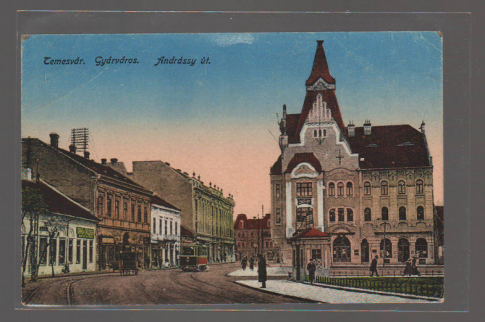 CPIB 20906 CARTE POSTALA - TEMESVDR, TIMISOARA, ANDRASSY UT, NECIRCULATA