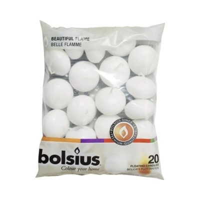 Lumanari plutitoare Bolsius - 20 buc/punga foto