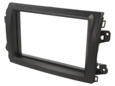 Cadru Radio 2 DIN Negru pentru Fiat foto