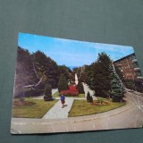 CARTE POSTALA CIRCULATA SIMERIA VEDERE DIN CENTRU