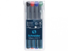 Marker OHP permanent Schneider 222 0.7 mm 4/set