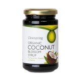 Sirop Flori de Cocos Bio Clearspring, 300g - Indulcitor Natural, Vegan, Alternativa Zahar, Aroma Caramel