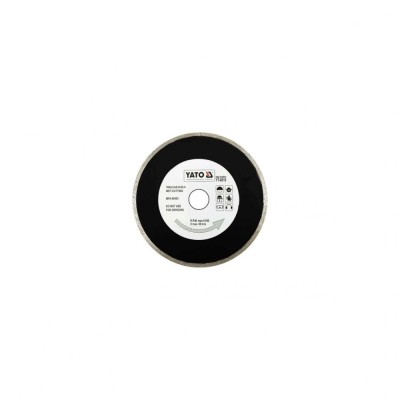 Disc diamantat continuu 200x25.4x2.2mm Yato YT-6017 foto