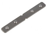 Conector 180&deg; din oțel inoxidabil ZM-180