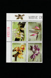 Pilipinas (Filipine) 2002-Flora,Orhidee,bloc 4 valori dantelate,MNH.Mi.3367-3370, Nestampilat