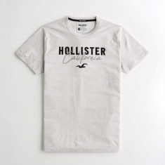 Tricou Hollister gri mas. L si XL -Lichidare stoc