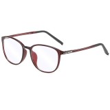Ochelari rotunzi dama protectie lumina albastra pentru calculator, rosu, F2822